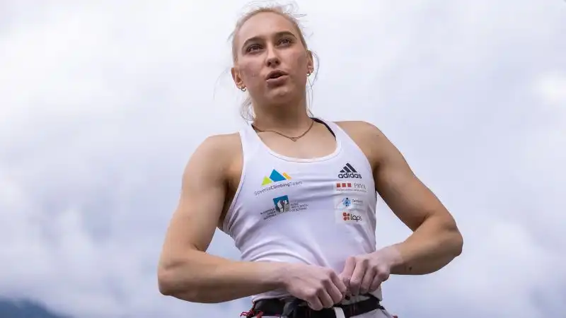 Janja Garnbret, Slovenia, 22 anni, arrampicata sportiva