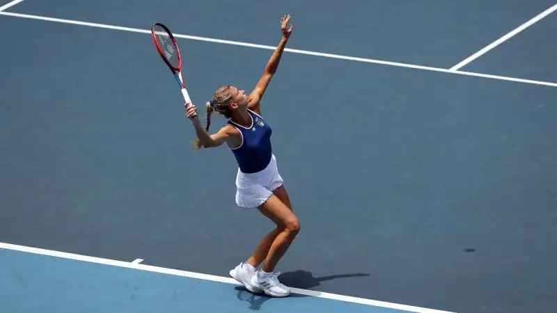 La tennista azzurra è stata sconfitta in due set (6-4, 6-4) da Elina Svitolina (Ucraina)