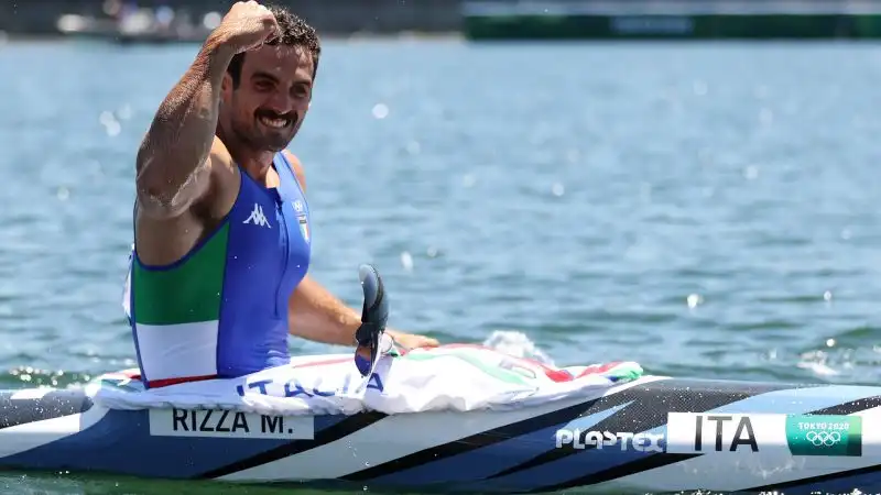 Argento da incorniciare per Manfredi Rizza nella canoa sprint (specialità K1 200 m)