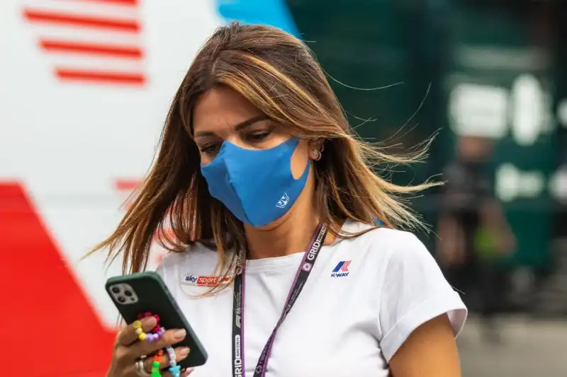 La giornalista milanese è il volto della Formula 1 per Sky. Foto di Cristian Lovati
