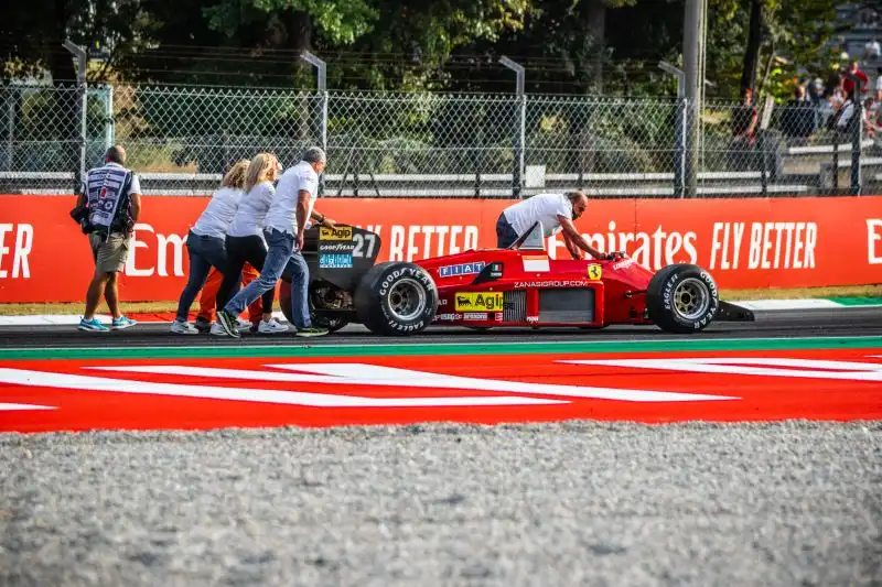 Michele Alboreto è nei cuori di chi ama la Ferrari. Foto di Cristian Lovati
