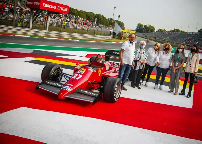 Michele Alboreto è nel cuore di Monza. Foto di Cristian Lovati