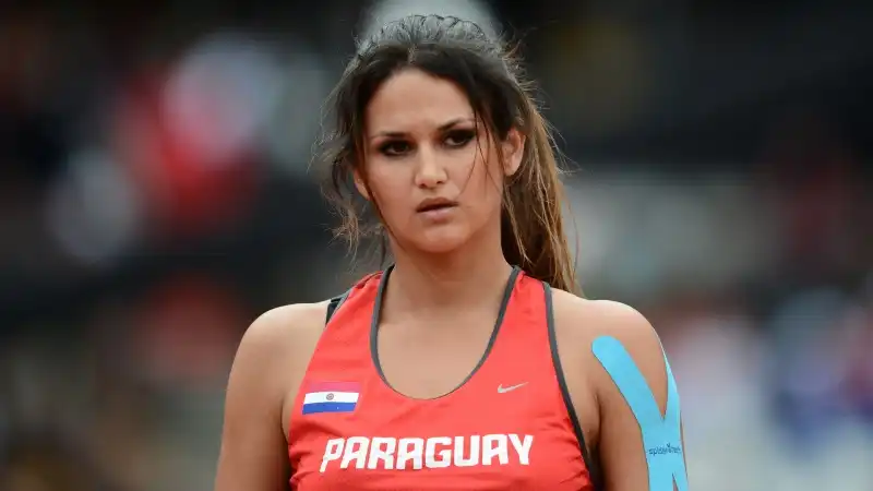 L'atleta paraguaiana è specializzata nel lancio del giavellotto