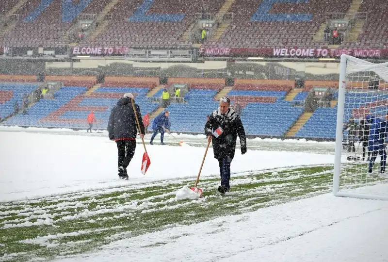 Antonio Conte beffato dalla neve