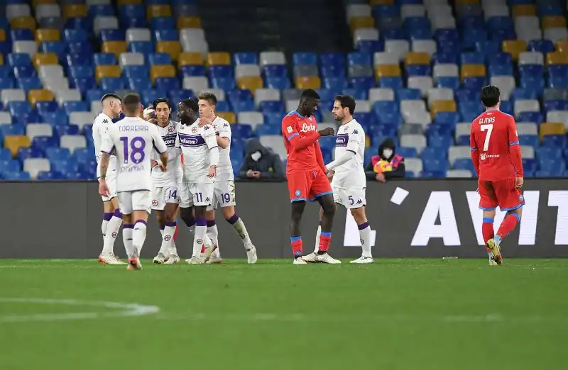 La Fiorentina ha battuto ed eliminato il Napoli trionfando al Maradona per 5-2 ai tempi supplementari