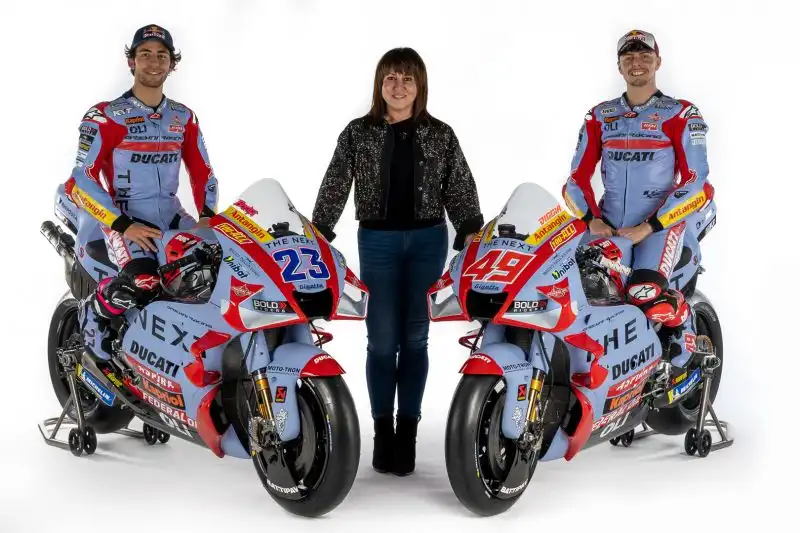 Entrambi correranno con la Ducati Desmosedici GP21 nella prossima stagione. Foto Team Gresini