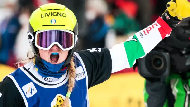 Michela Moioli, cross (Snowboard): l'atleta di Alzano Lombardo vuole ripetere quanto fatto in Corea, a maggior ragione da portabandiera azzurra.