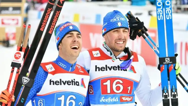 Team Sprint (Sci di fondo): Federico Pellegrino e Francesco De Fabiani se la possono giocare in un format dove Norvegia e Russia dominano incontrastate.