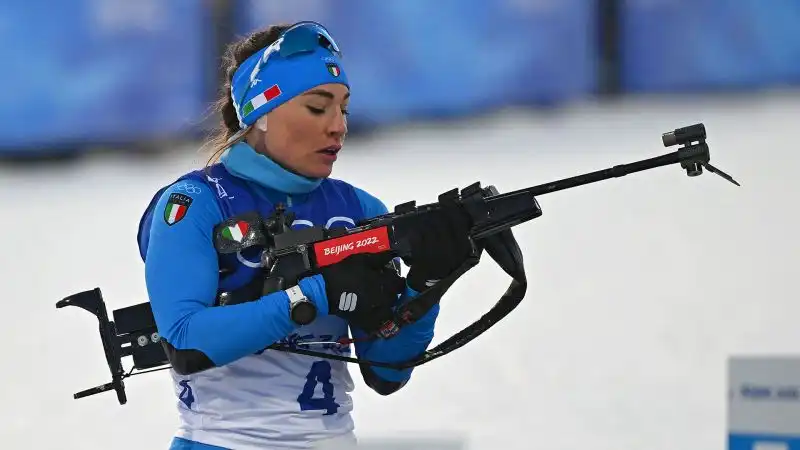 Dorothea Wierer ha concluso in 18esima posizione.