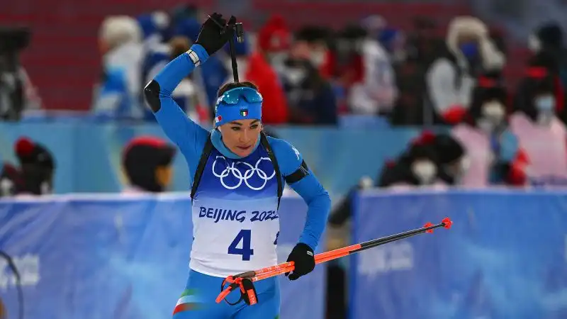 Dorothea Wierer ha debuttato nelle gare individuali a Pechino 2022.