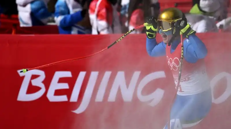 La sciatrice delle Fiamme Oro si è dovuta arrendere solo alla svizzera Corinne Suter, medaglia d'oro, e alla compagna di Nazionale Sofia Goggia.