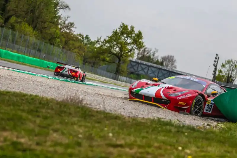 In particolare la FP2 è stata caratterizzata dall'incidente di una Ferrari 488 GT3 del Team AF Corse. Foto di Cristian Lovati