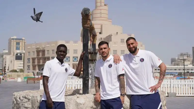 I campioni di Francia hanno incontrato i fan, prima di immergersi nel ricco patrimonio e nella cultura del Qatar