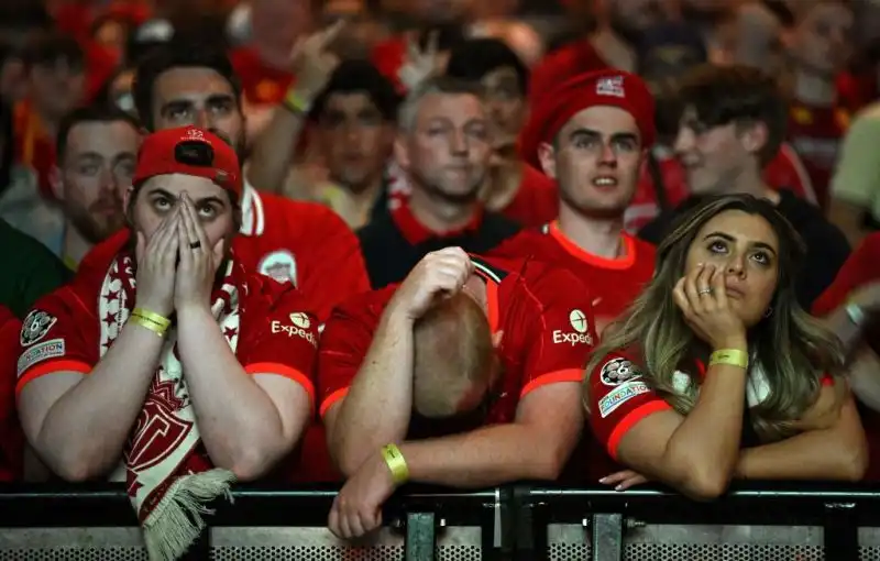 Grande delusione per tifose e tifosi del Liverpool