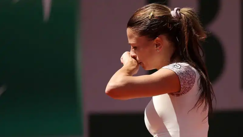 La Kasatkina ha per quattro volte strappato il servizio alla Giorgi