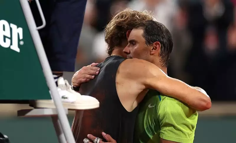 "Non riesco a essere felice per la finale dopo aver visto il suo dolore", le parole di Nadal