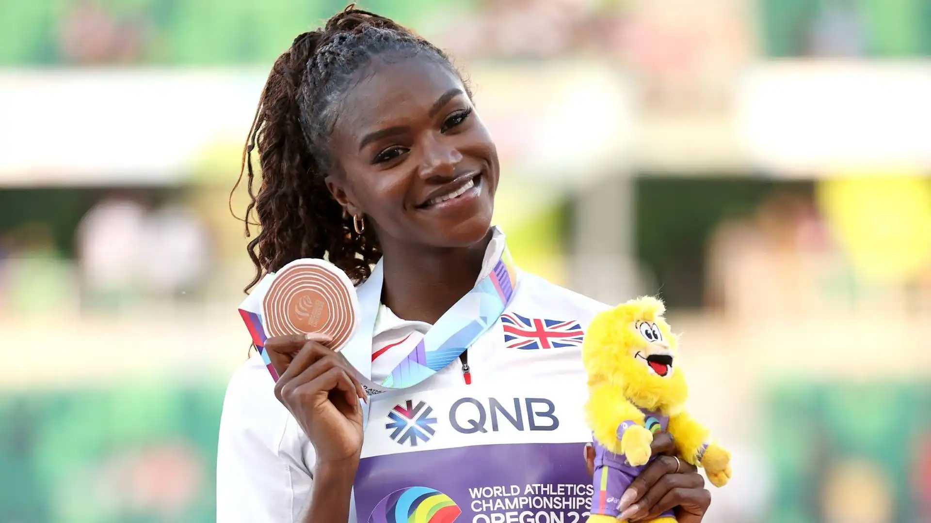 Anche alle scorse Olimpiadi di Tokyo era arrivata una medaglia di bronzo per l'atleta inglese, nella 4x100 m