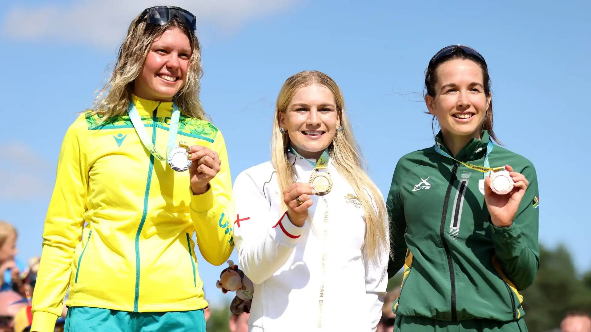 Hanno chiuso il podio l'australiana Zoe Cuthbert (seconda) e la sudafricana Lill Candice (terza)