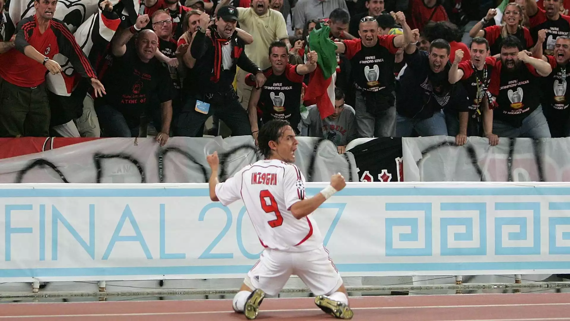 Inzaghi ha vinto due Champions League, di cui una da assoluto protagonista, realizzando una doppietta nella finale di Atene 2007 contro il Liverpool
