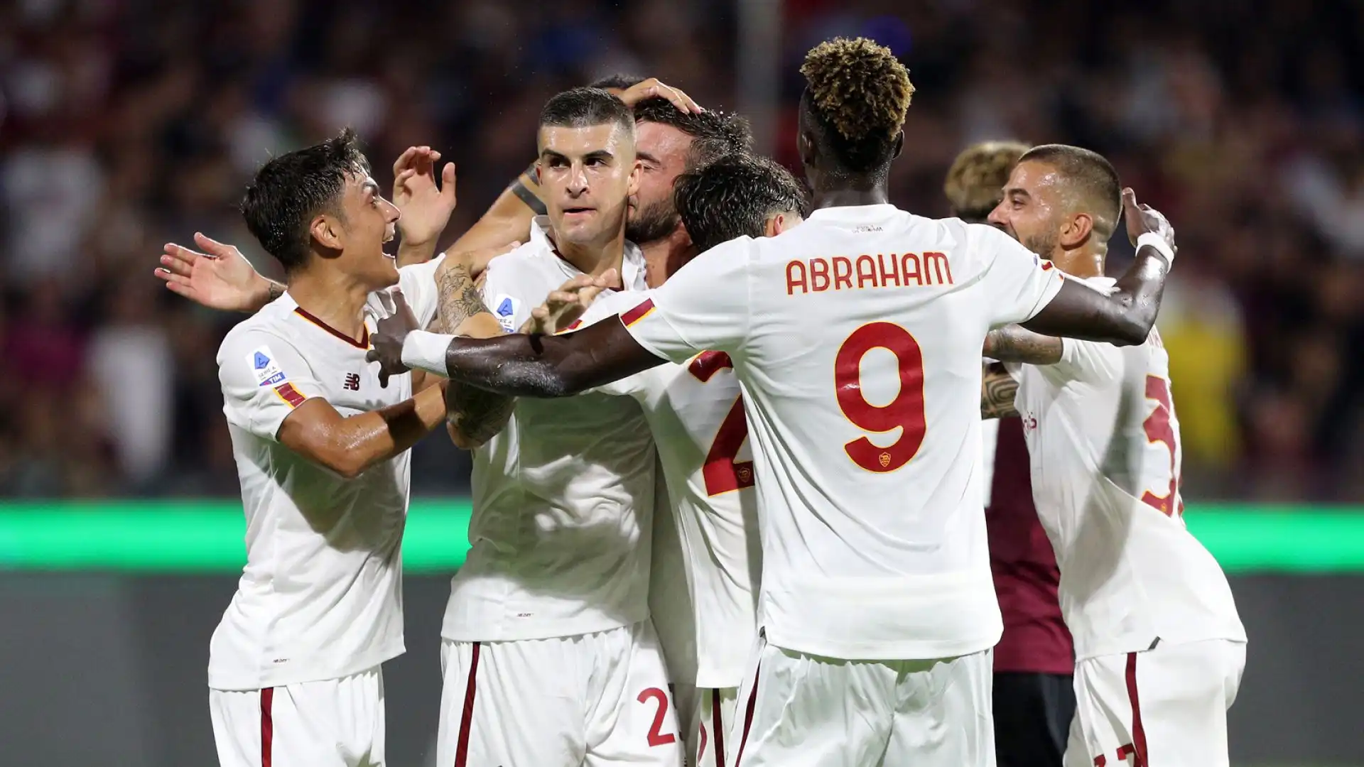La Roma batte la Salernitana con un goal di Cristante