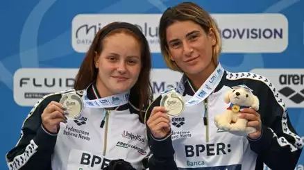 Elena Bertocchi e Chiara Pellacani, rimonta d'argento