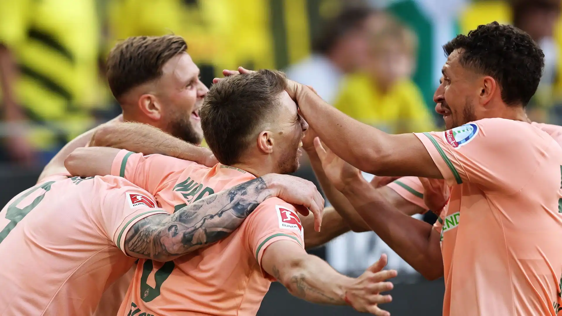 I gialloneri sono stati sconfitti dal Werder Brema in casa