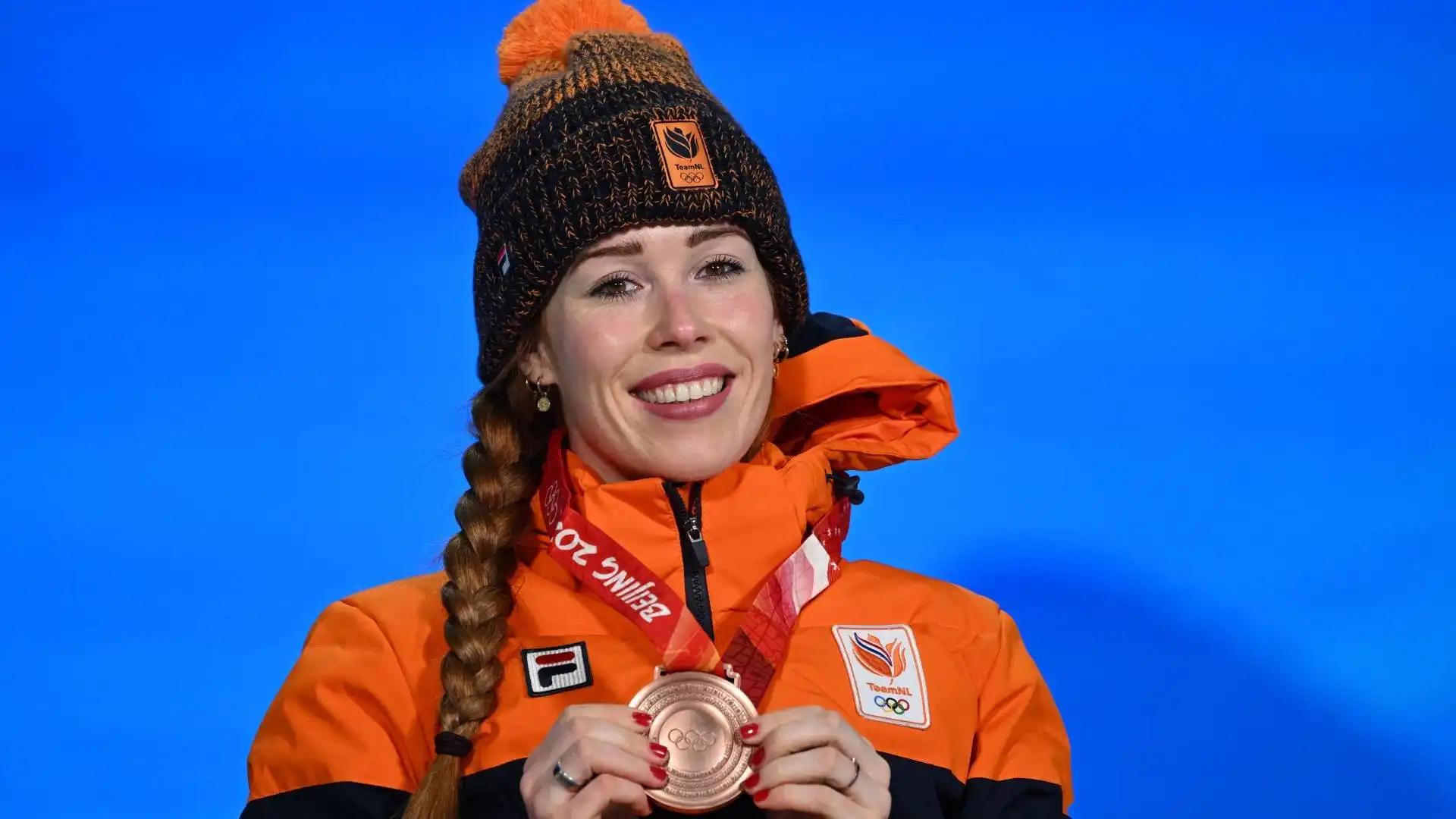 Antoinette de Jong è una pattinatrice di velocità su ghiaccio olandese