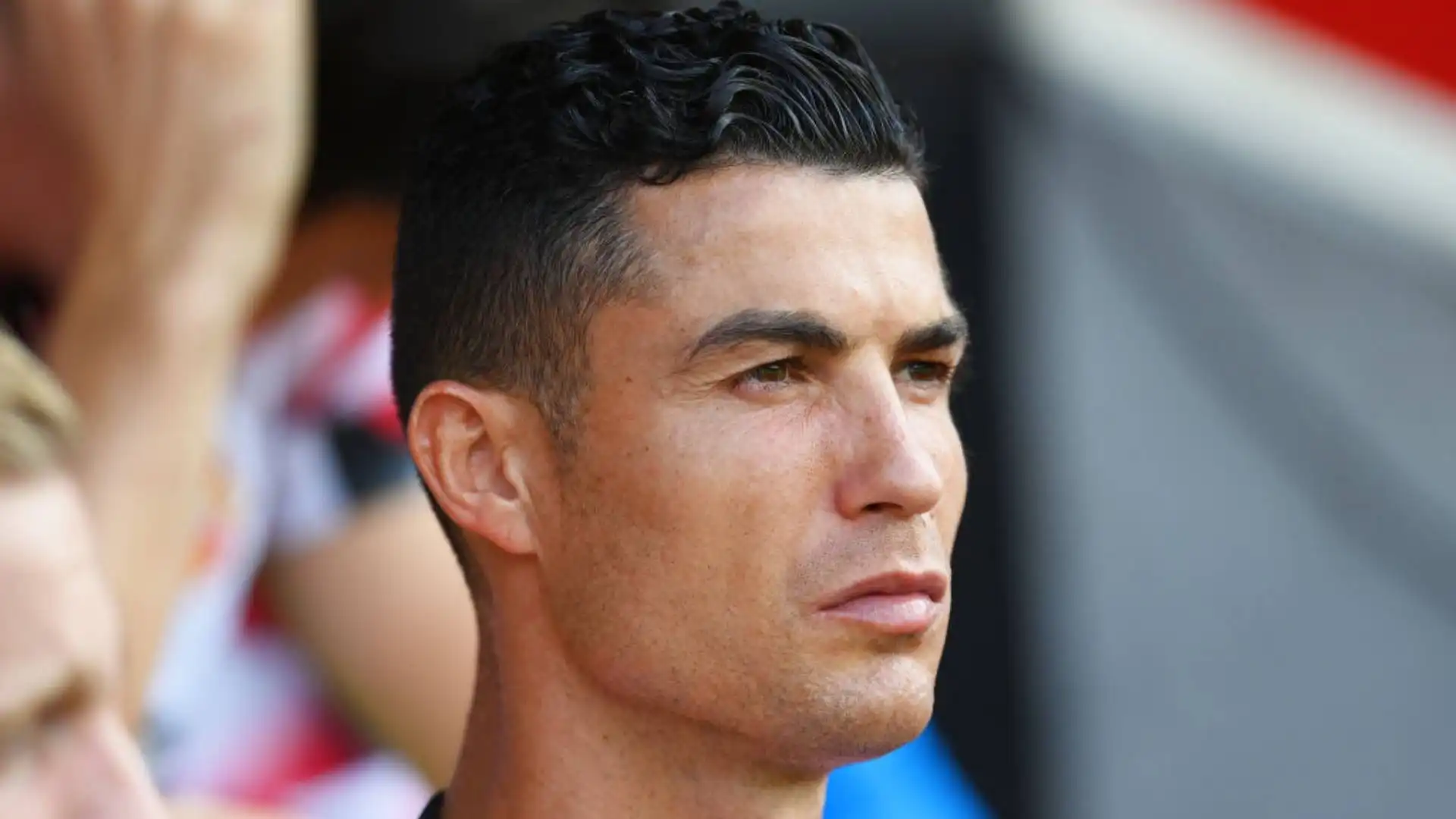 L'attaccante del Manchester United Cristiano Ronaldo è sceso in campo solo nel finale della partita tra Southampton e Red Devils.