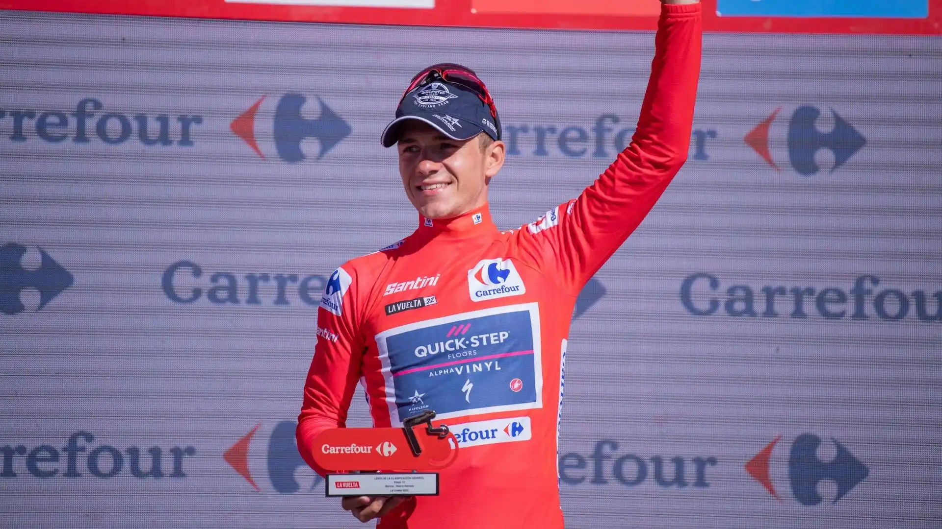 Il fuoriclasse belga ha concluso la 15a tappa della Vuelta al decimo posto