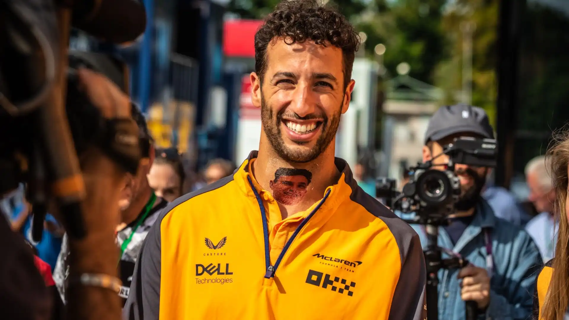 Daniel Ricciardo è pronto a dare spettacolo a Monza. Foto di Cristian Lovati
