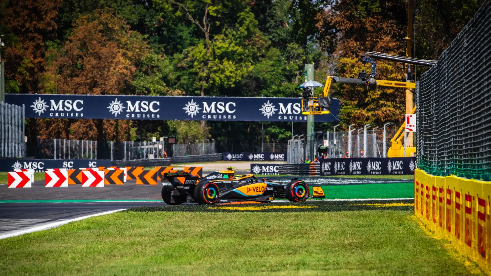 Norris 5,5: non riesce a risollevare le prestazioni di una McLaren in grande difficoltà. Foto di Cristian Lovati

