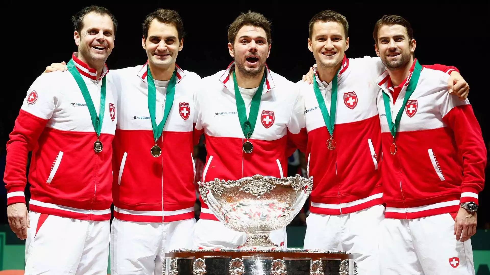 Nel 2014 festeggia con tutta la sua nazione: la Svizzera vince la Coppa Davis