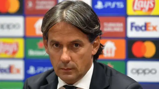 Inter, Simone Inzaghi show in conferenza stampa: lo sfogo