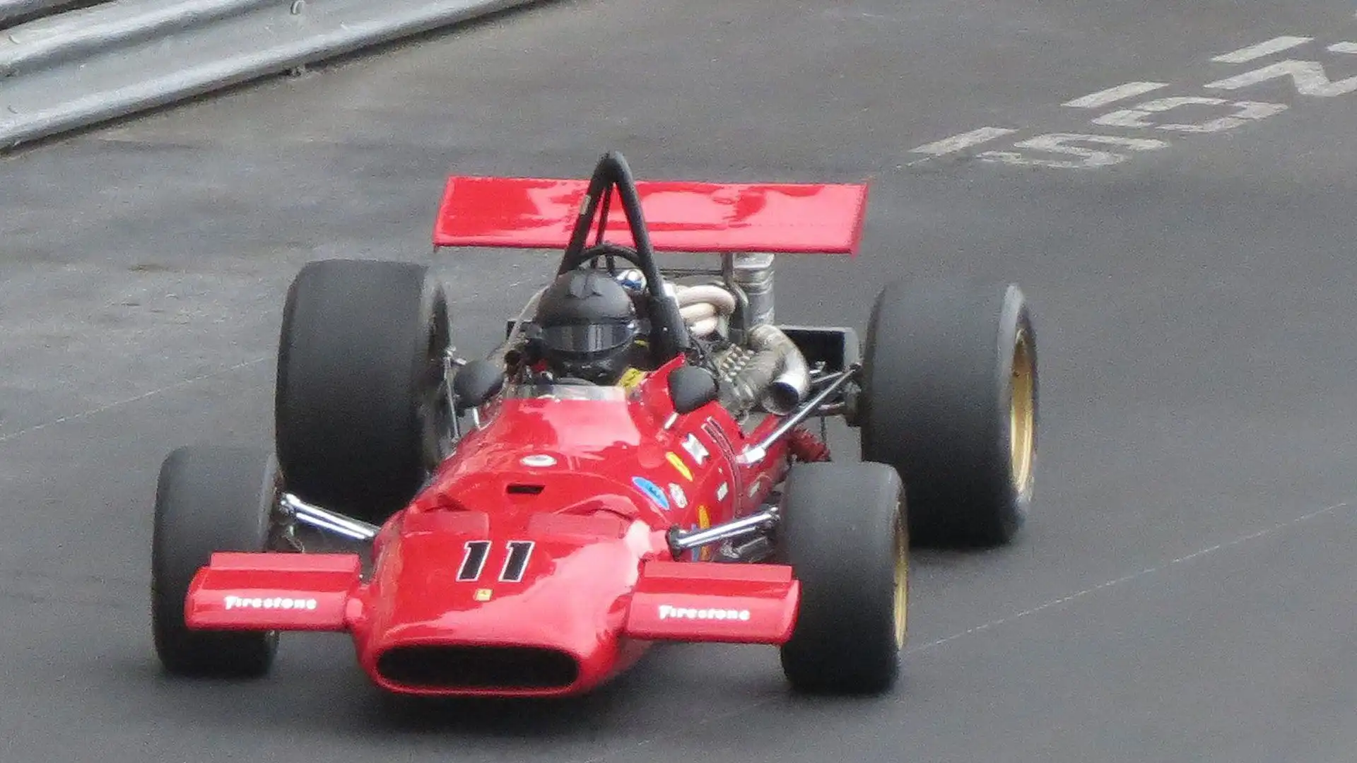 Una Ferrari in azione