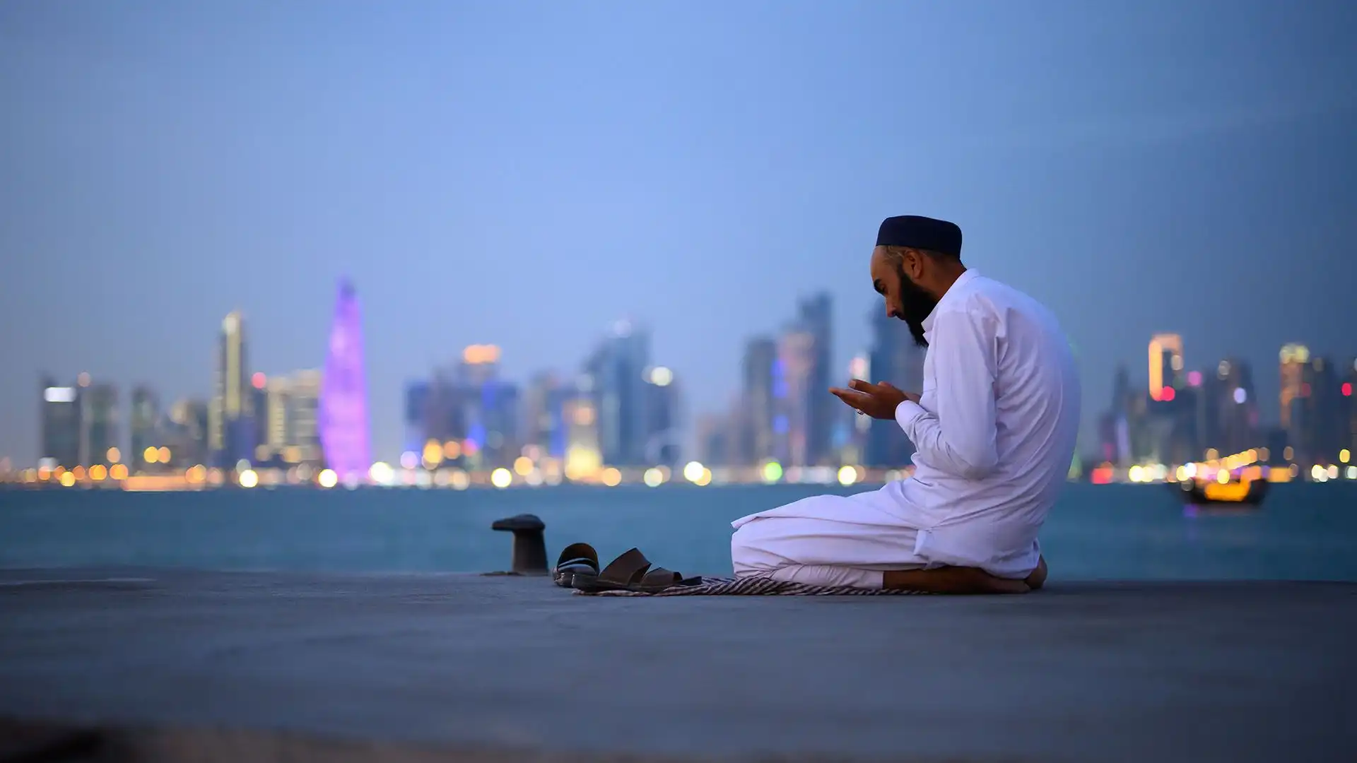 Una foto curiosa in Qatar