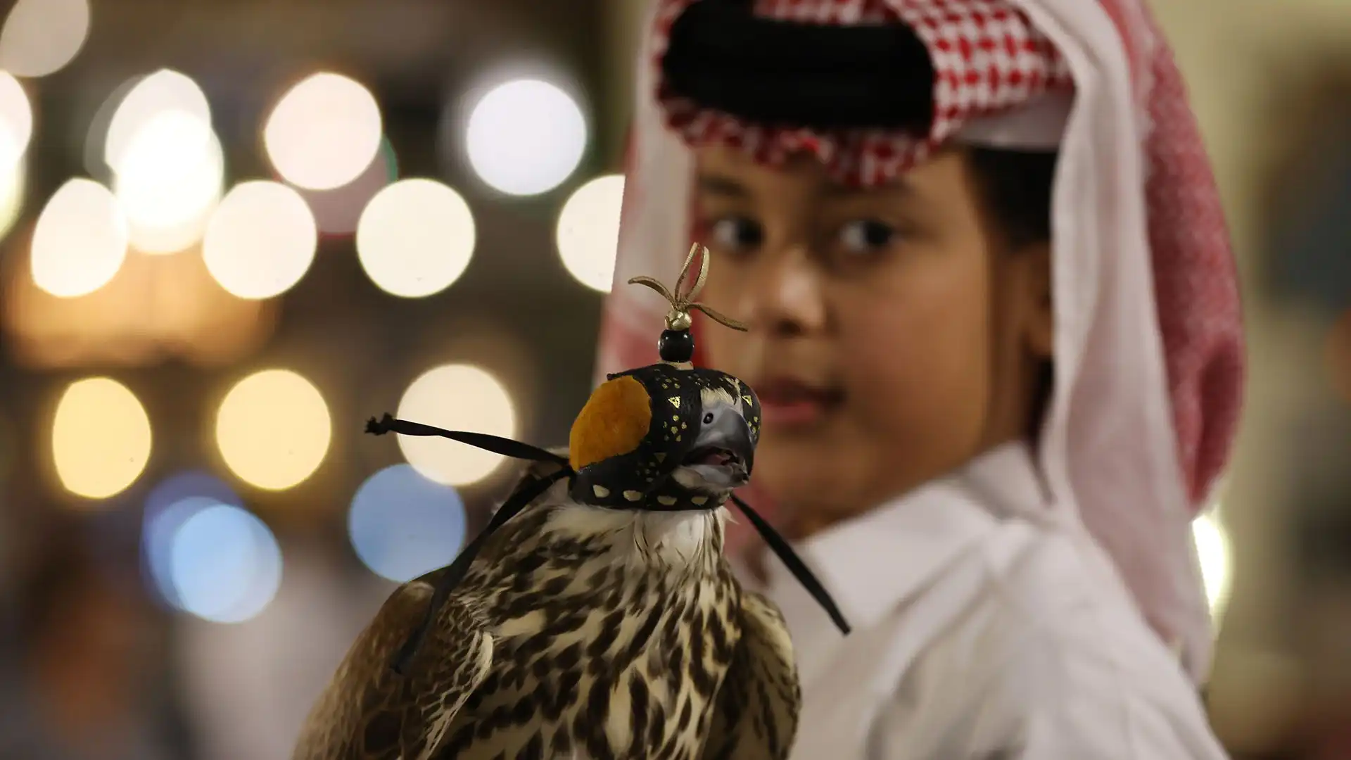 Una foto curiosa in Qatar