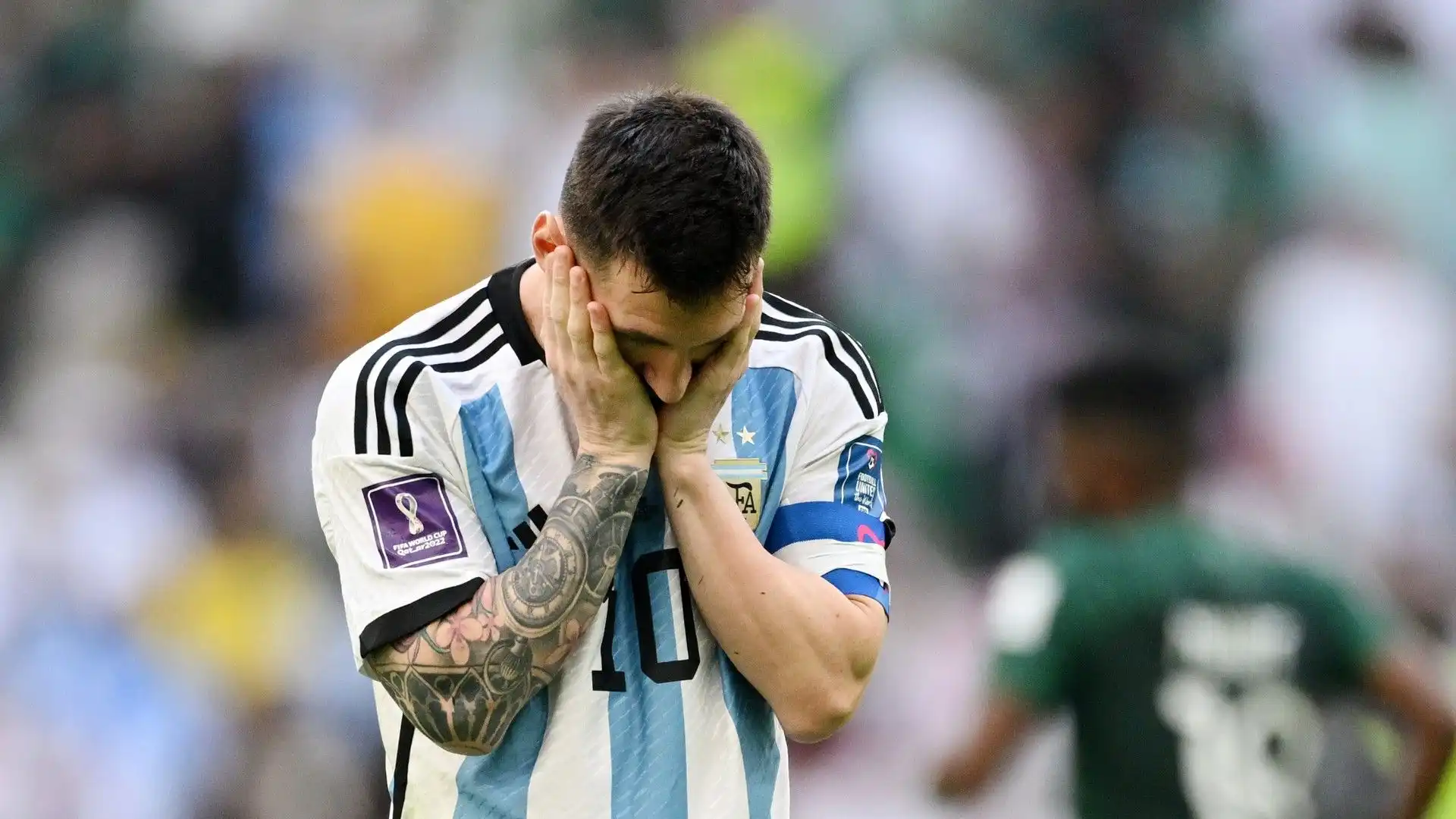 Leo Messi disperato: le incredibili foto