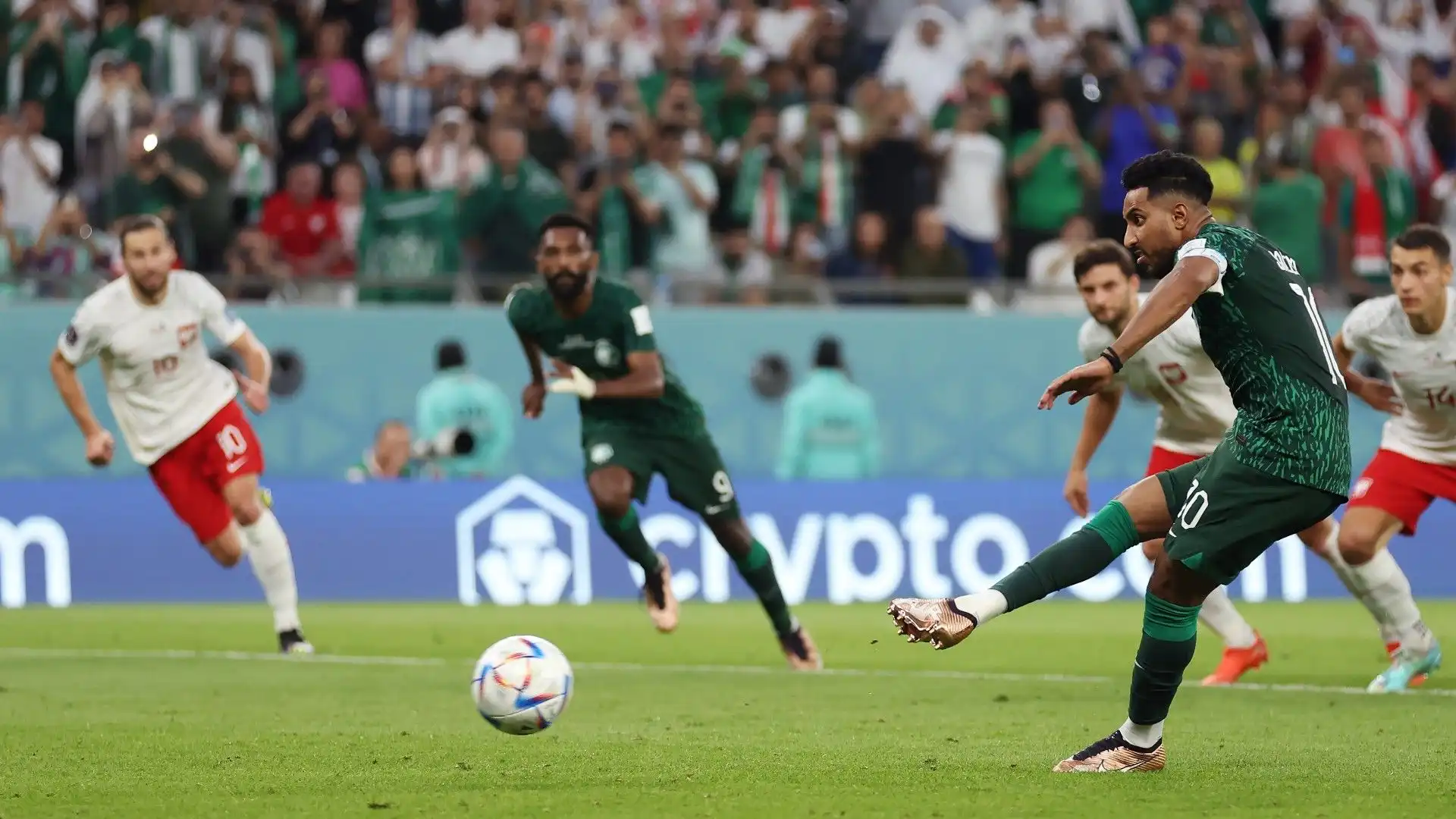 Al Dawsari ha sbagliato un calcio di rigore durante la sfida contro la Polonia