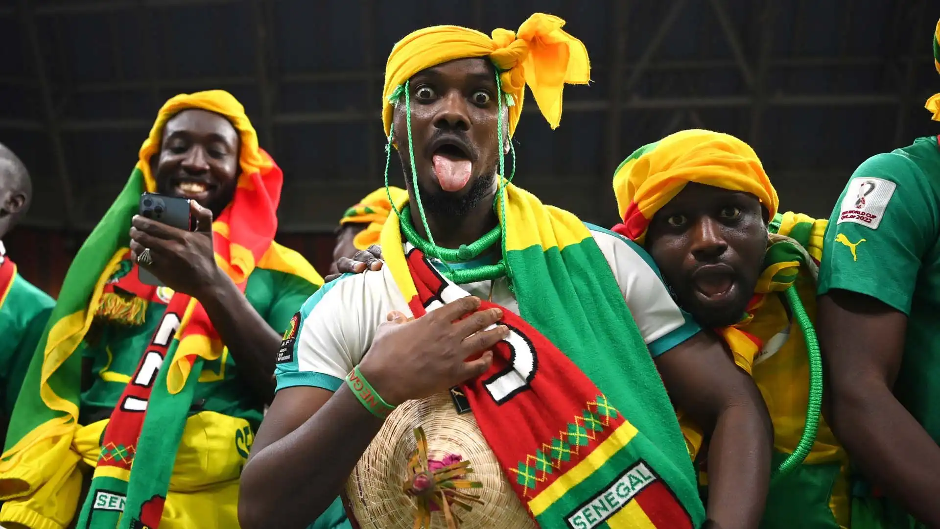 Una grande festa per i tifosi del Senegal