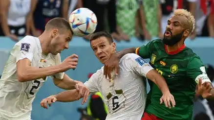 Spettacolo e sei gol tra Camerun e Serbia