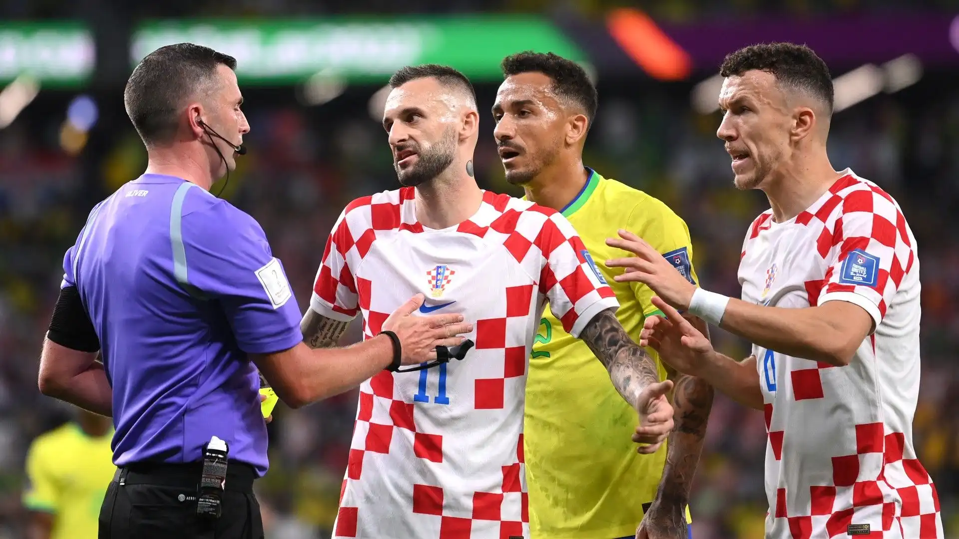 I croati chiedevano il cartellino rosso per Danilo