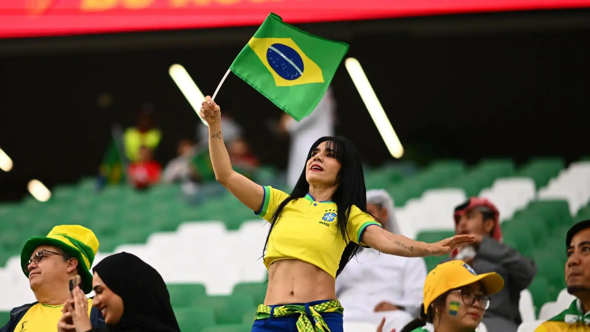 Tantissime le bandiere del Brasile