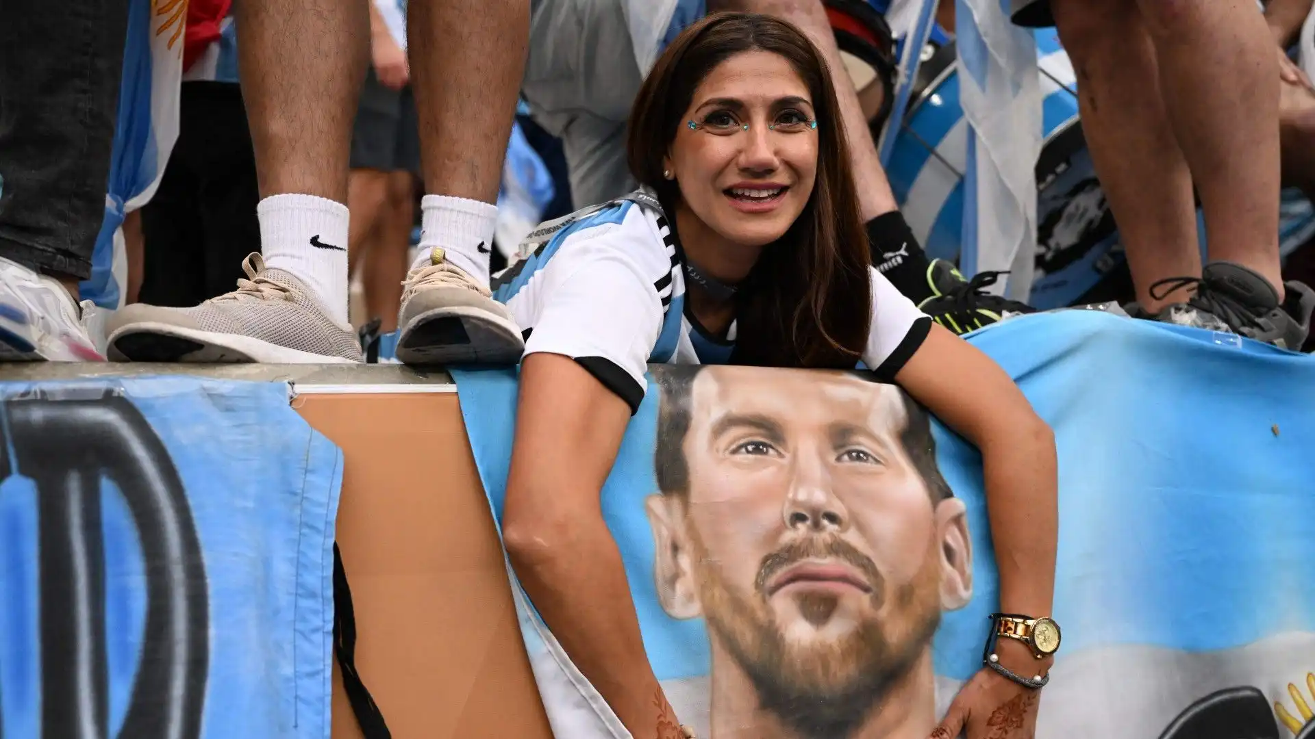 Una fan di Lionel Messi