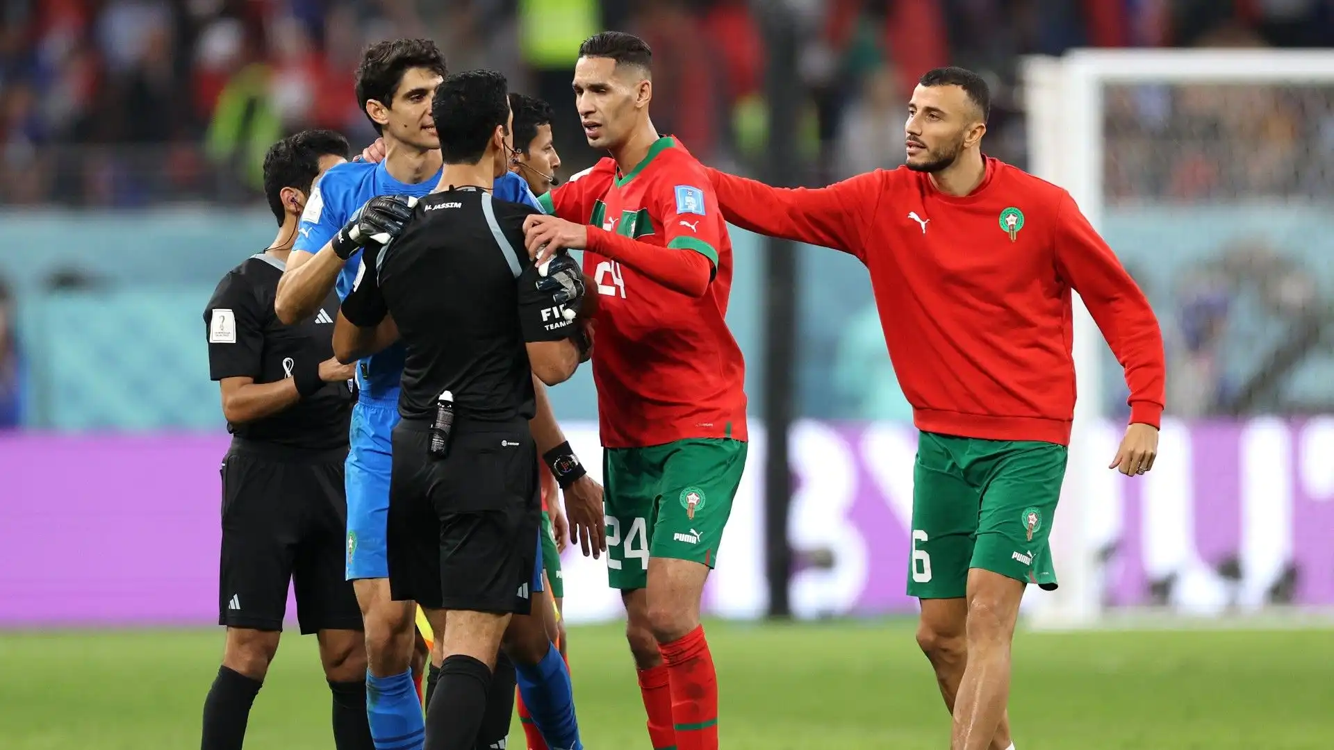 Il Marocco ha perso 2-1 contro la Croazia