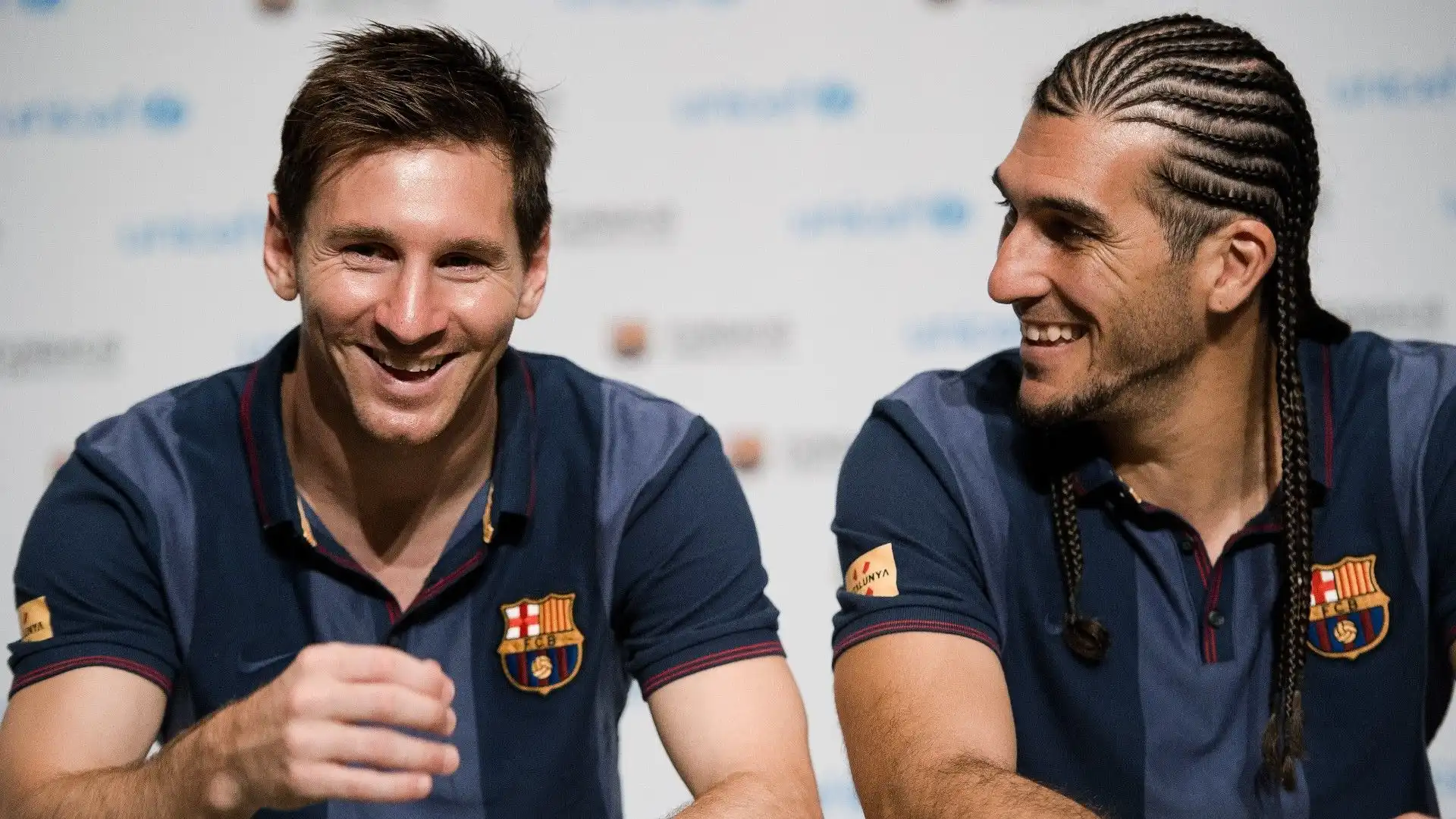 Lionel Messi e José Manuel Pinto
