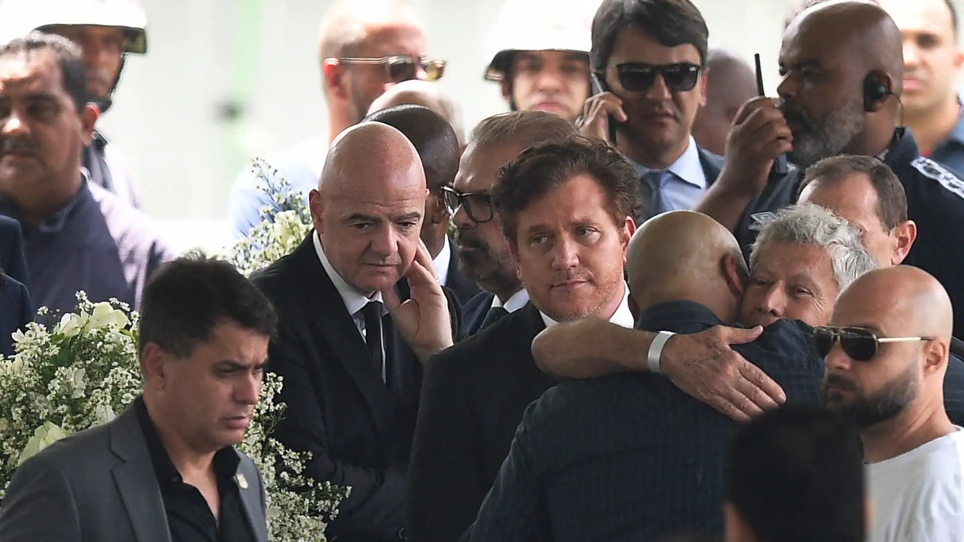 Anche il presidente della FIFA ha reso omaggio alla leggenda brasiliana