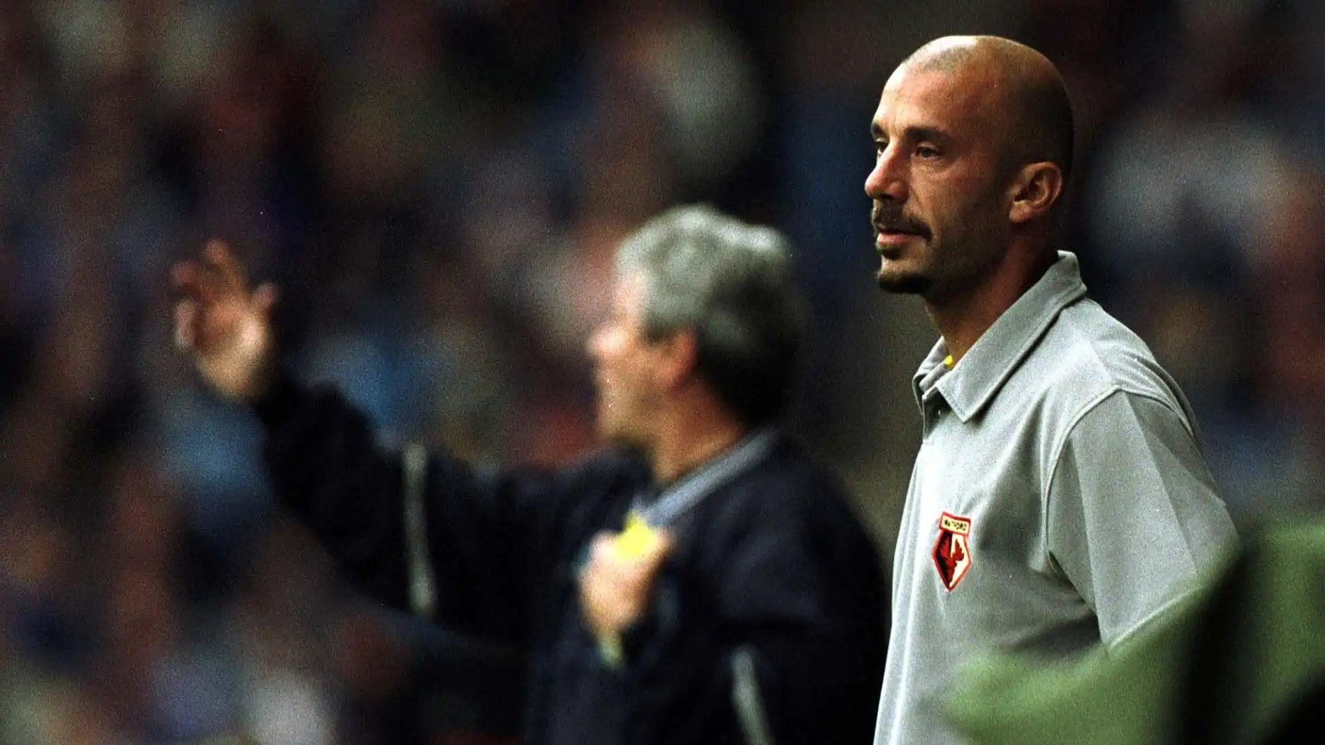 A maggio del 2001 Vialli è stato scelto come allenatore del Watford. E' stato esonerato l'anno successivo