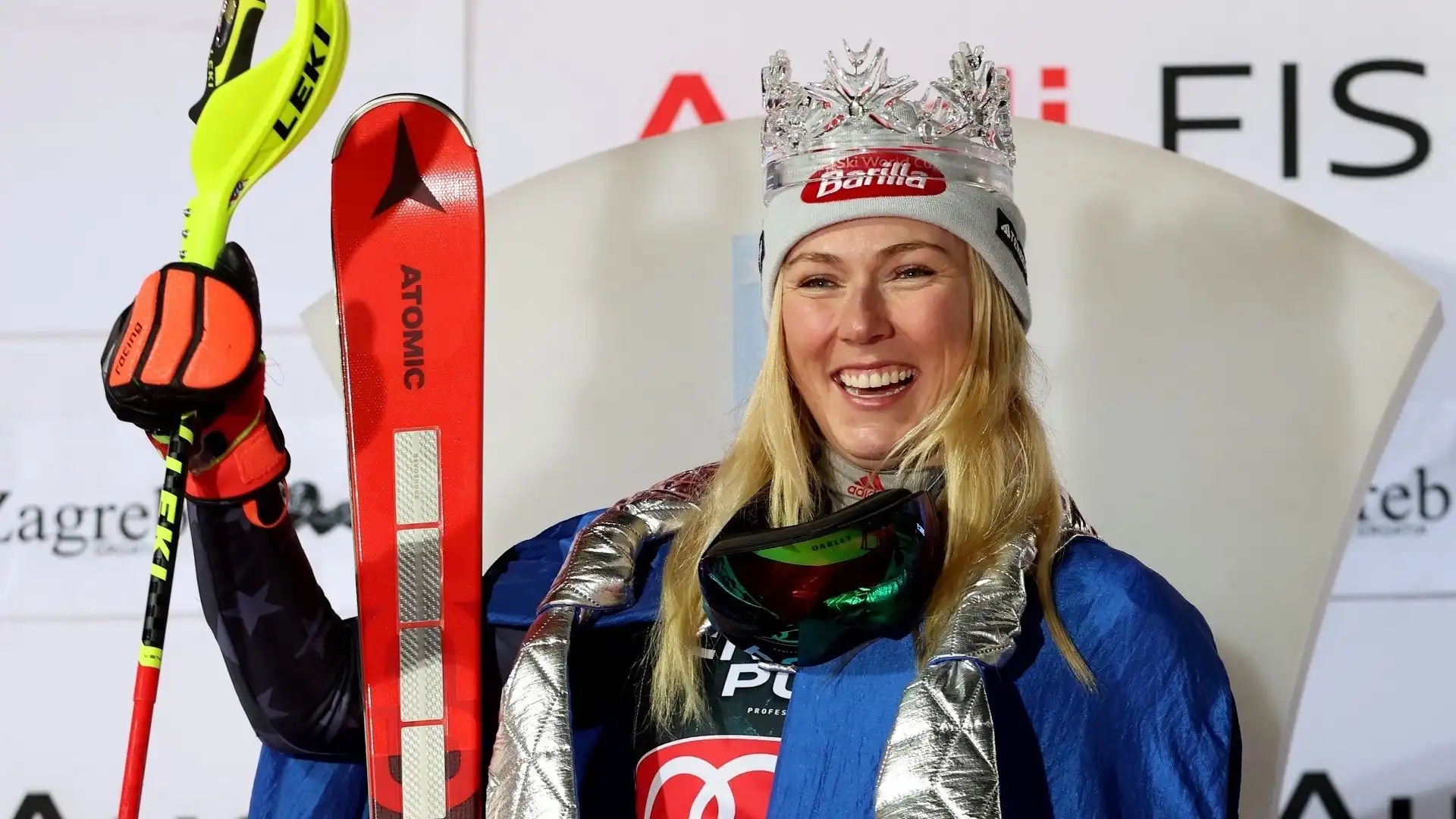 Infinita Mikaela Shiffrin: la sciatrice statunitense ha dominato lo slalom di Zagabria
