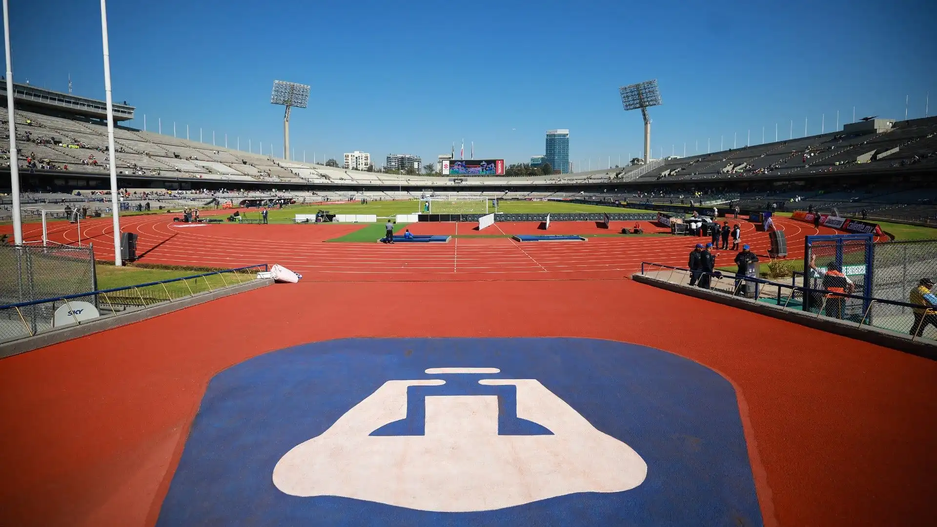 Una foto dell'Olimpico Universitario Stadium