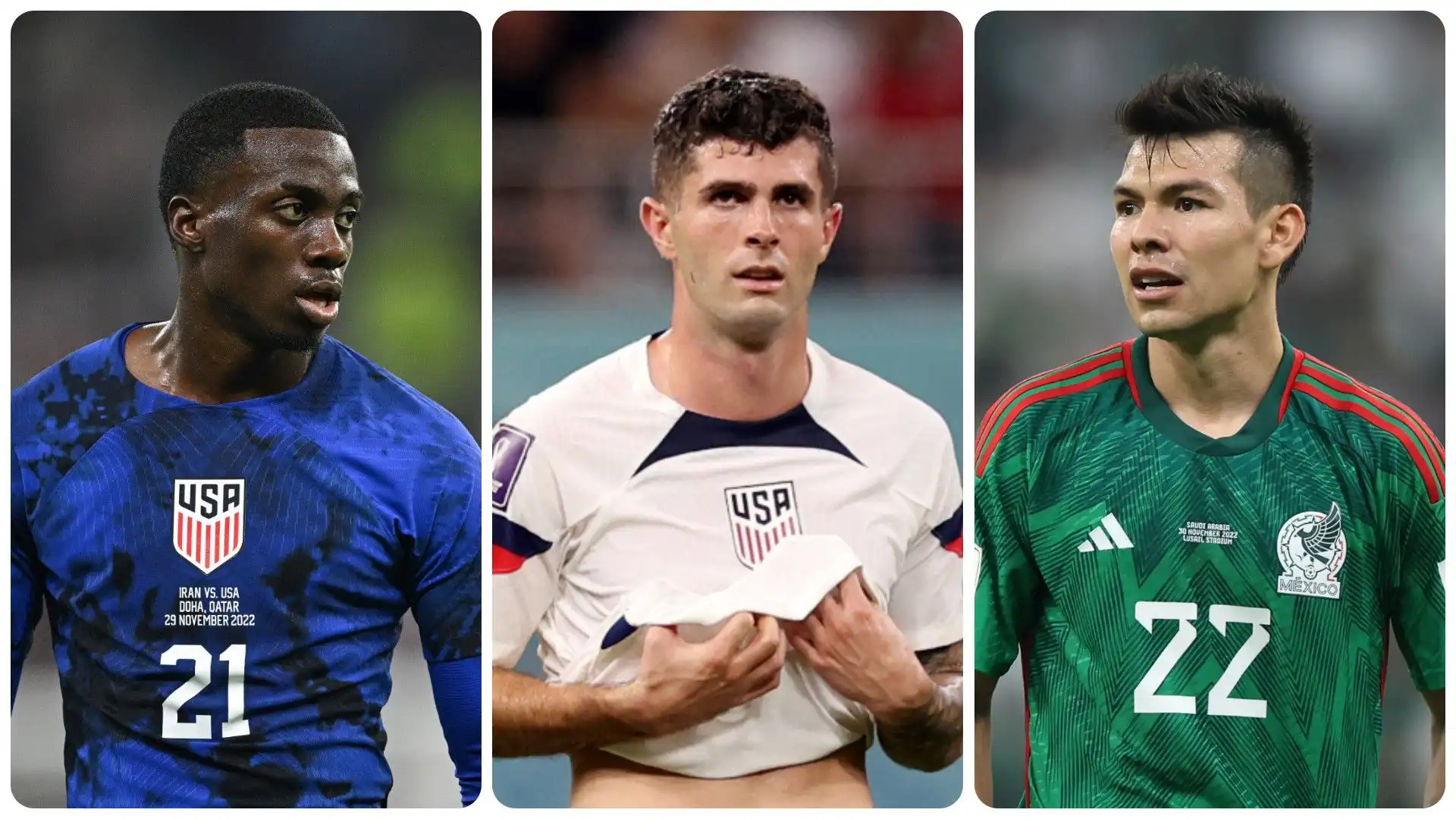Foto: la Top 11 dei calciatori CONCACAF del 2022. Fonte: IFFHS